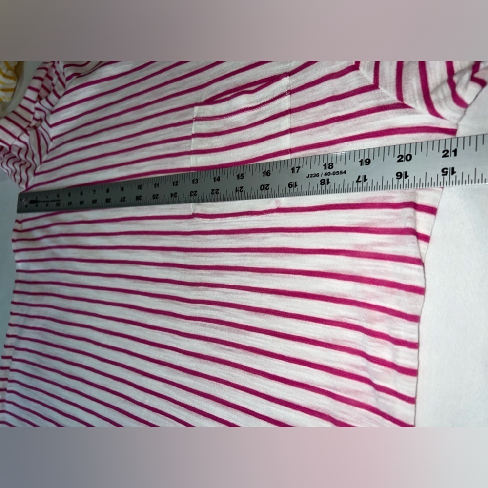 banana republic, long sleeve, semi sheer tee, large - Picture 6 of 8